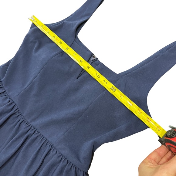 Mi Ami Short Navy Dress Eyelet Lace size m - Picture 11 of 15